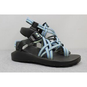 Chaco Sandals Womens 6 Blue Z Cloud 2 Double Strap Toe Loop Hiking Sport